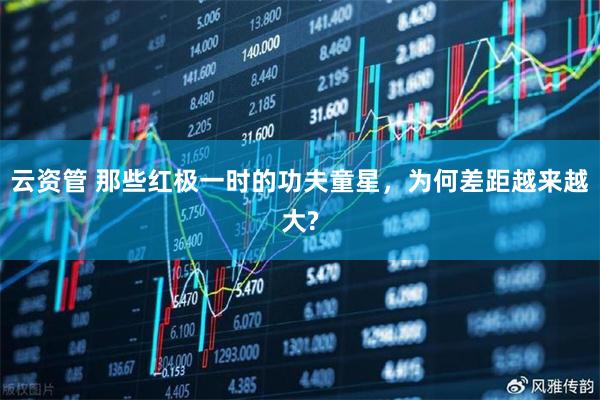 云资管 那些红极一时的功夫童星，为何差距越来越大?